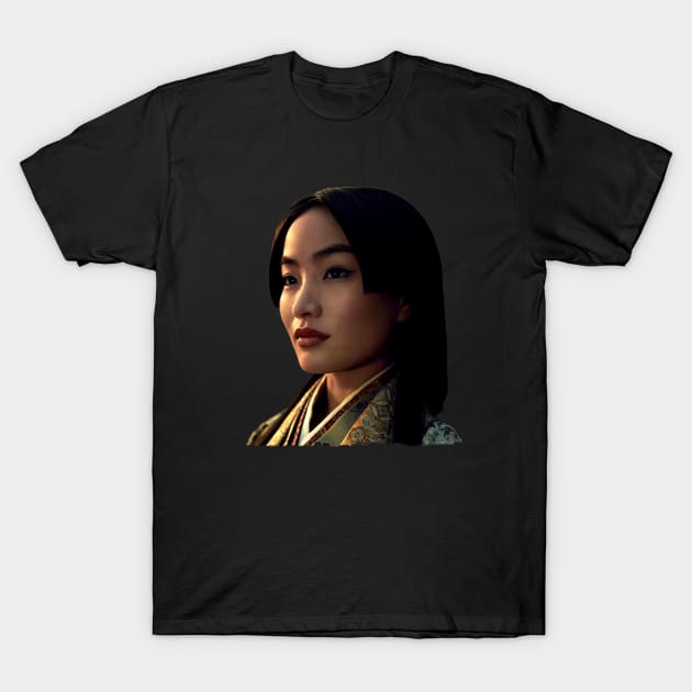 Mariko Sama T-Shirt by Buff Geeks Art